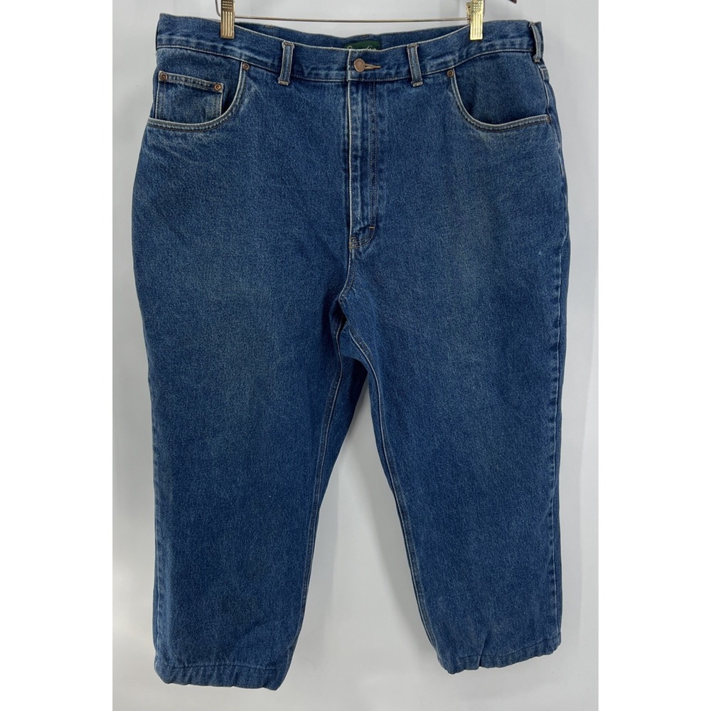 Men's‎ Scandia Woods Jeans Flannel Lined Size 42 Short 42x25 WARM